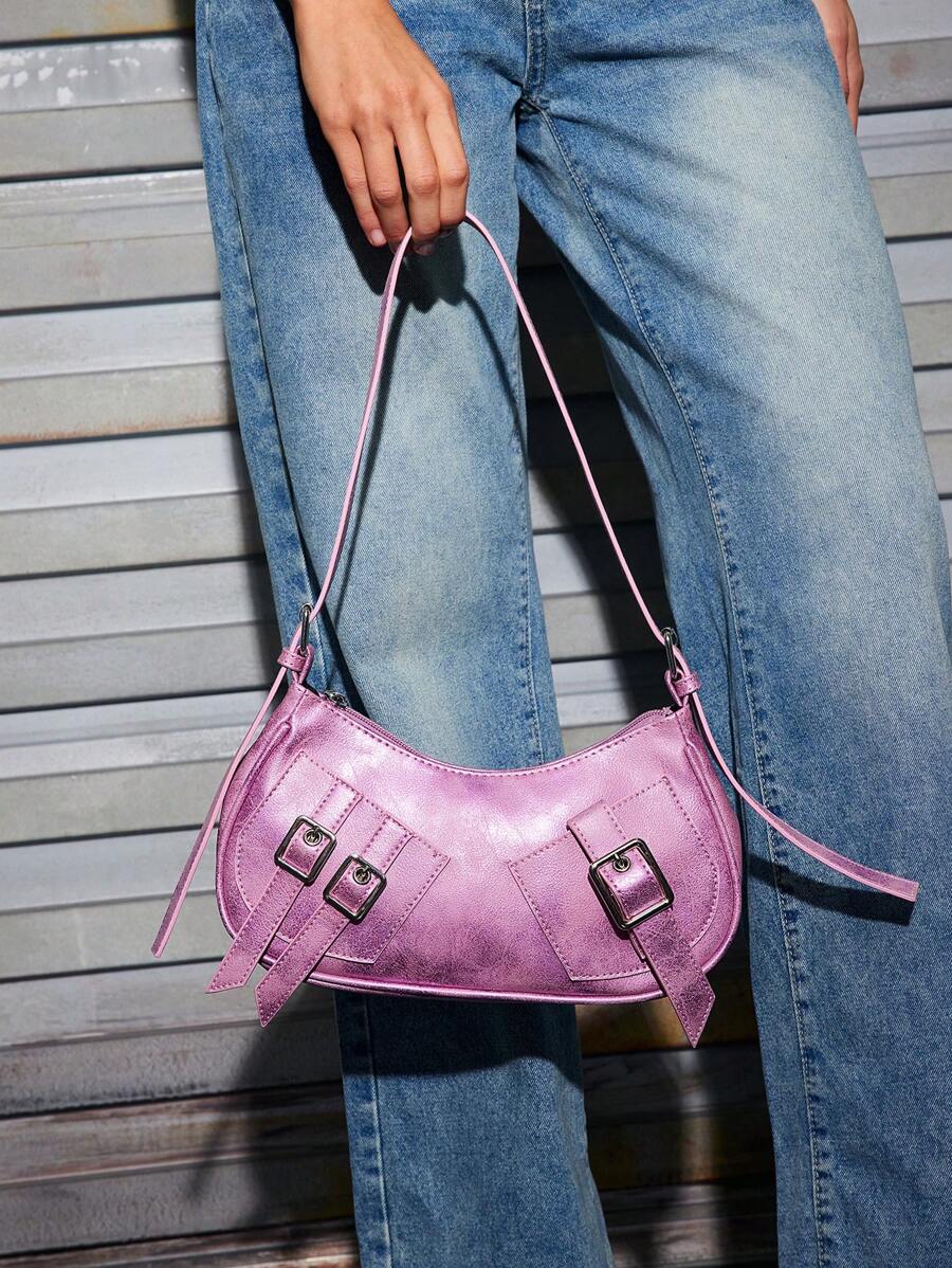 SHEIN BAE Bolso de hombro para mujer para la cita del día de San Valentín o cena